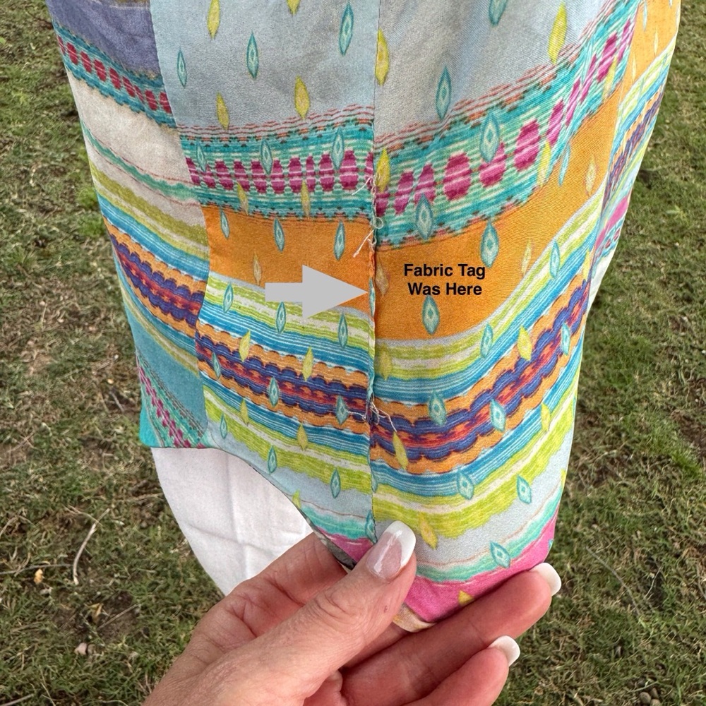 💖 Johnny Was Floral Print Reversible Tank - Picture 10 of 12